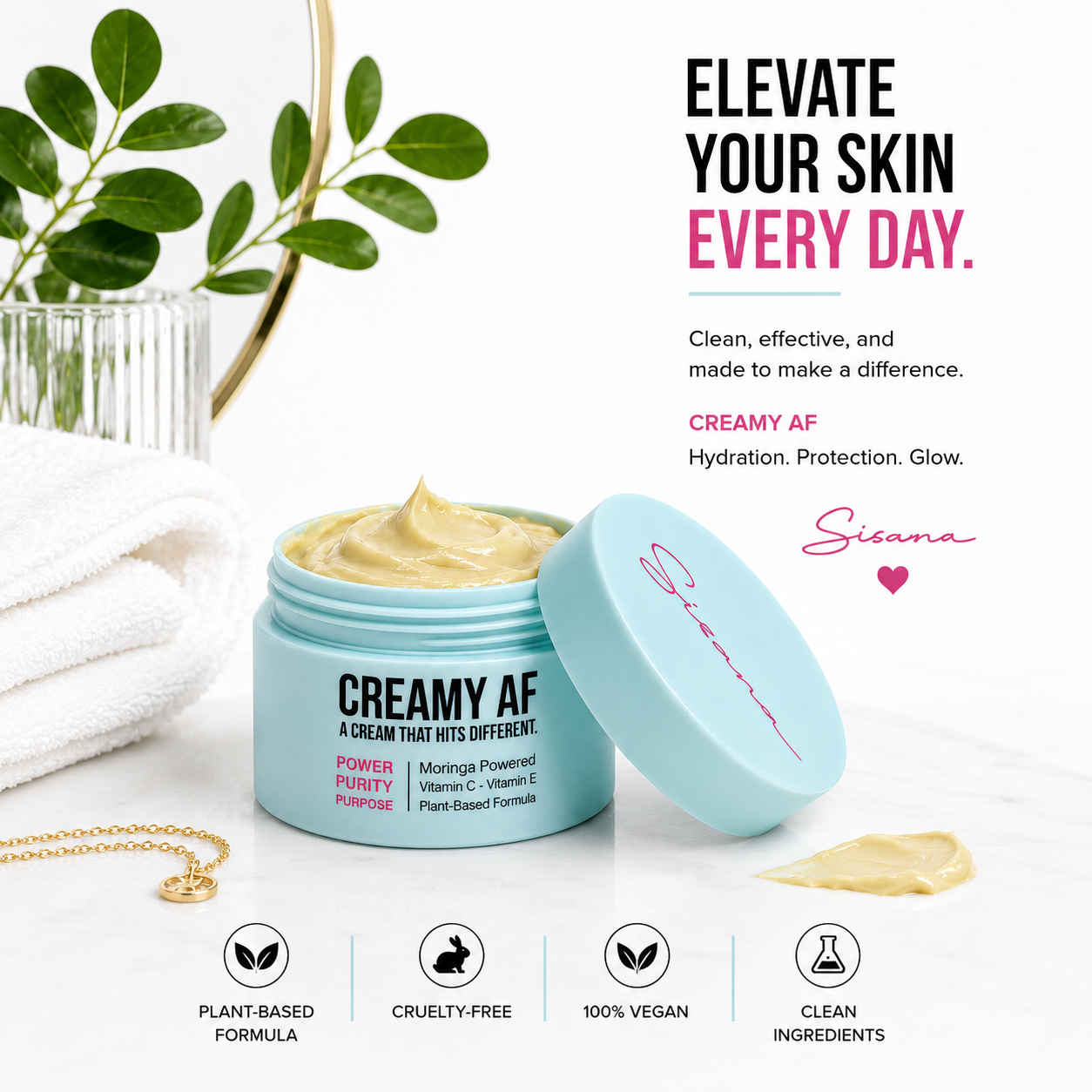Cream AF Vegan Repair Cream