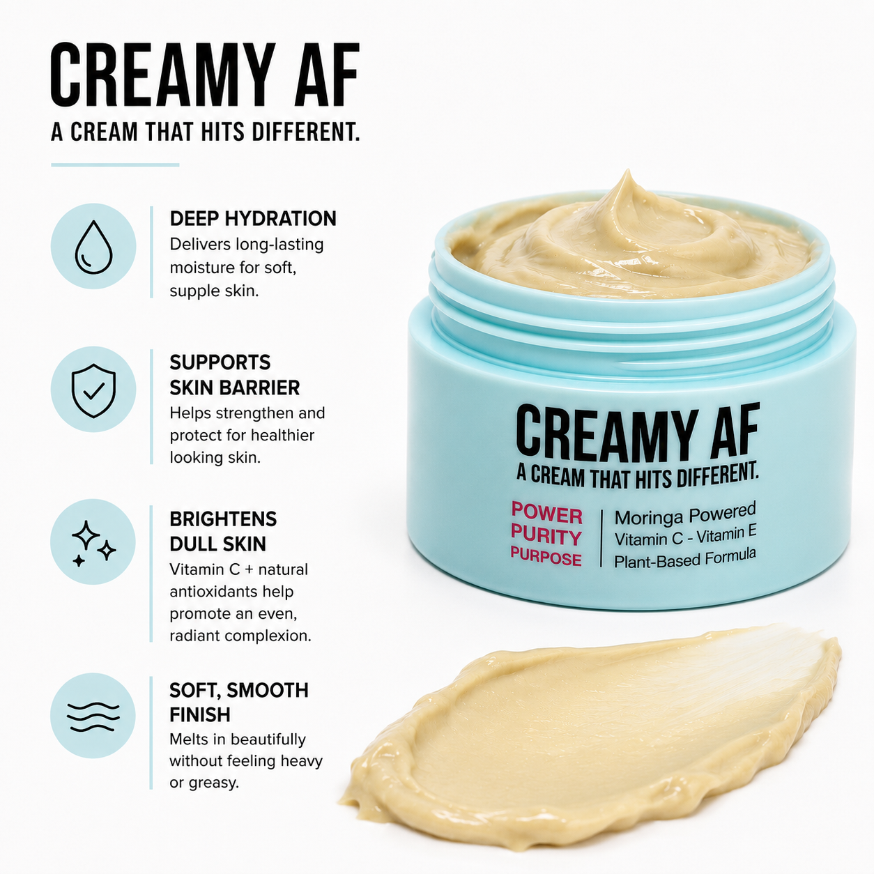 Cream AF Vegan Repair Cream