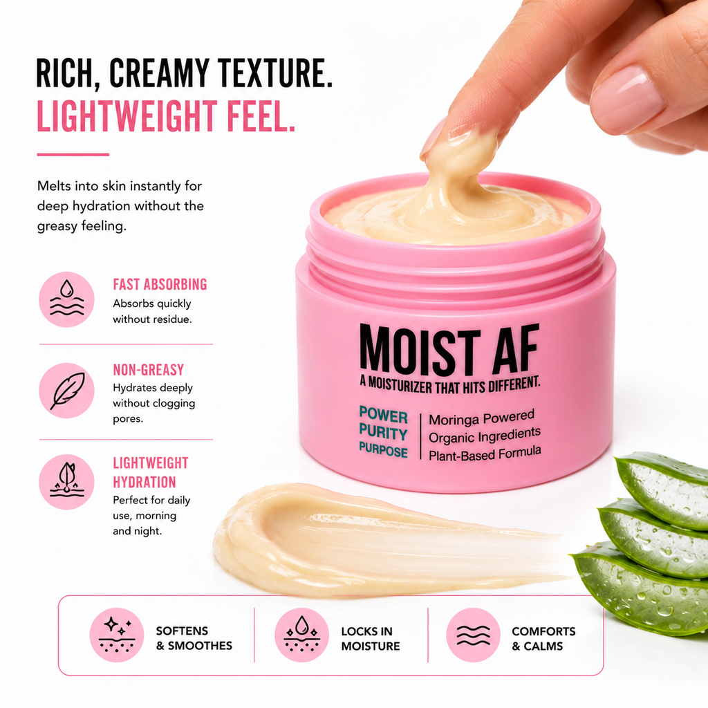 Moist AF Vegan Moisturizer